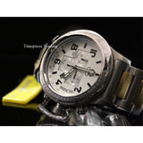 Invicta Men's 15472 Russian Diver Quartz Chronograph Silver Dial Watch
