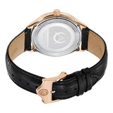 Alexander A103-04 Statesman Triumph Men's Rose Gold Plated Swiss Leather Watch