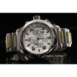 Invicta Men's 15472 Russian Diver Quartz Chronograph Silver Dial Watch
