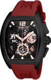 Invicta Men's 26888 S1 Rally Quartz 3 Hand Black Dial Watch