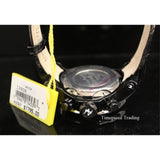 Invicta 13906 Men's Venom Analog Display Swiss Quartz Black Leather Watch