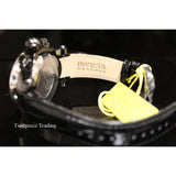 Invicta 13906 Men's Venom Analog Display Swiss Quartz Black Leather Watch