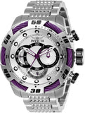 Invicta Men's 27060 Speedway Quartz Chronograph Silver Dial Watch