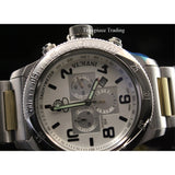 Invicta Men's 15472 Russian Diver Quartz Chronograph Silver Dial Watch