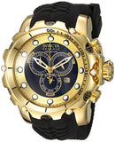 Invicta Men's 20401 Venom Quartz Chronograph Black, Gold Dial Watch