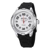 SO&CO New York Men's 5005.2 SoHo Quartz Date Luminous Hands Rubber Watch