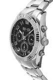 SO&CO New York Men's 5009.1 Madison Quartz Day and Date Black Dial Stainless Steel Link Bracelet Watch