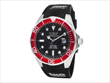 Invicta Men's 12561 Pro Diver Quartz 3 Hand Black Dial Watch