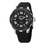 SO&CO New York Men's 5005.1 SoHo Quartz Date Luminous Hands Rubber Watch