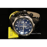 Invicta 13906 Men's Venom Analog Display Swiss Quartz Black Leather Watch