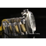 Invicta Men's 15472 Russian Diver Quartz Chronograph Silver Dial Watch