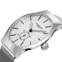 Stuhrling 125G 33112 Mens Classic Ascot Albion Ultra Slim Swiss Quartz Watch