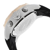 Invicta Men's 14081 Pro Diver Chronograph Silver Textured Dial Black Silicone...