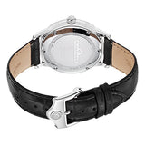 Alexander A102-01 Statesman Regalia Men's Silver Dial Analog Swiss Leather Watch