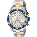 Invicta Men's 23994 Pro Diver Quartz Multifunction Silver Dial Watch