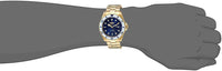 Invicta Men's 23382 Pro Diver Quartz 3 Hand Blue Dial Watch