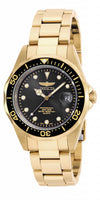 Invicta Men's 17051 Pro Diver Quartz 3 Hand Black Dial Watch