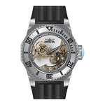 Invicta Men's 25611 Russian Diver Automatic 3 Hand Silver Dial Watch