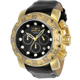 Invicta Men's 22489 Lupah Quartz Chronograph Black Dial Watch