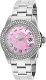 Invicta Women's 20363 Sea Base Quartz 3 Hand Pink Dial Watch