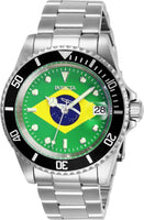 Invicta Men's 28699 Pro Diver Automatic 3 Hand Green, Yellow, Blue Dial Watch