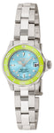 Invicta Women's 11438 Pro Diver Quartz 3 Hand Light Blue Dial Watch