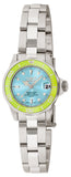 Invicta Women's 11438 Pro Diver Quartz 3 Hand Light Blue Dial Watch
