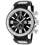 Invicta Men's 25186 Jason Taylor Quartz Multifunction Black Dial Watch