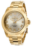 Invicta Men's 16739 Pro Diver Quartz 3 Hand Gold Dial Watch