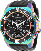 Invicta Men's 25734 Russian Diver Quartz Chronograph Black Dial Watch