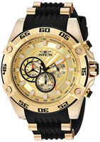 Invicta Men's 25507 Speedway Quartz Multifunction Gold Dial Watch