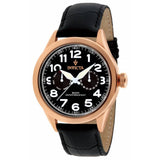 Invicta Men's 11742 Vintage Quartz 3 Hand Black Dial Watch