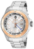 Invicta  Men's 16964 Reserve Quartz 3 Hand Silver Dial Watch