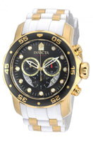 Invicta Men's 20289 Pro Diver Quartz Chronograph Platinum Dial Watch