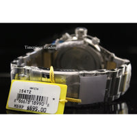 Invicta Men's 15472 Russian Diver Quartz Chronograph Silver Dial Watch