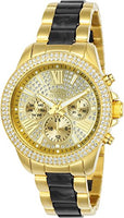Invicta Women's 24125 Angel Quartz Chronograph Gold Dial Watch