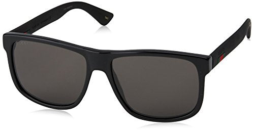 Gucci GG 0010 S- 001 BLACK/GREY Sunglasses, 58-16-145