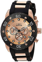 Invicta  Men's 20281 Pro Diver Quartz Chronograph Rose Gold Dial Watch