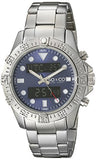 SO&CO New York Men's 5017.2 Yacht Club Analog Digital Blue Dial Stainless Steel Watch