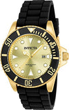 Invicta Men's 90302 Pro Diver Quartz 3 Hand Gold Dial Watch