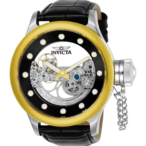 Invicta Men's 24594 Russian Diver Automatic 3 Hand Black Dial Watch