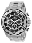 Invicta 22318 Men's Pro Diver Stainless Steel Quartz Black Dial Analog Watch