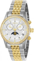 Invicta Women's 22506 Angel Quartz Multifunction Silver Dial Watch