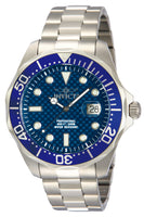 Invicta 12563 Men's Blue Dial Stainless Steel Watch