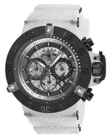 Invicta Men's 24360 Subaqua Quartz Multifunction White, Transparent Dial Watch