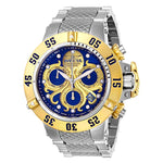 Invicta Men's 26132 Subaqua Quartz Chronograph Blue, Gold Dial Watch