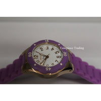 Invicta Women's 1623 Angel White Dial Lavender Silicone Watch