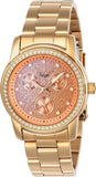 Invicta Women's 23823 Angel Quartz Chronograph Purple, Sand Dial Watch