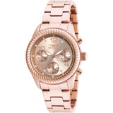 Invicta Women's 20267 Angel Quartz Chronograph Rose Gold Dial Watch