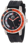 Invicta 7460 Men's Signature Black Dial Black Polyurethane Watch